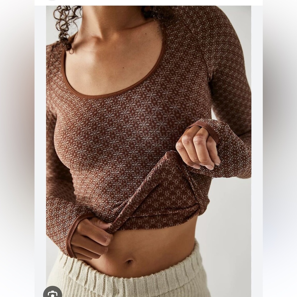 Free People Love Letter Long Sleeve